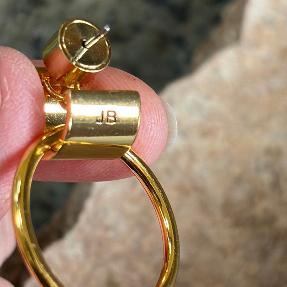 Single Jenny Bird Faye Knocker hoop earring - Picture 3 of 3
